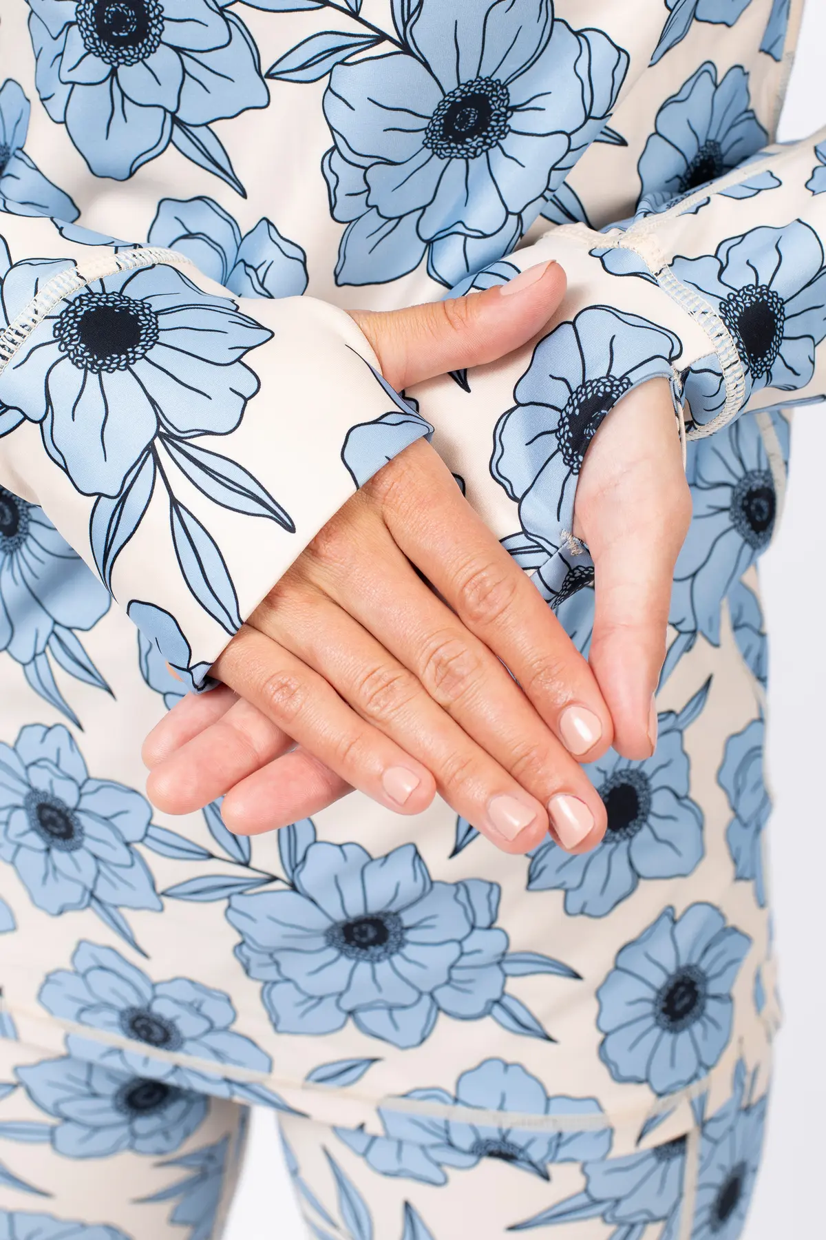 Icecold Gaiter Top - Blue Flower