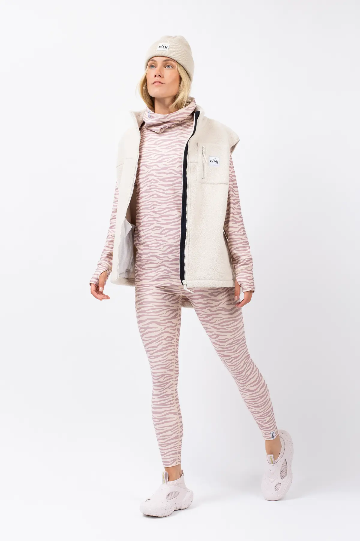 Icecold Gaiter Top - Pastel Zebra