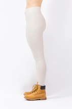 Pocket Rib Tights - Faded Cloud