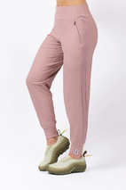 Journey Rib Travel Pants - Faded Woodrose | S