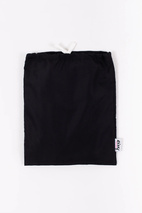 Versa Loose Fit Rib Top - Black