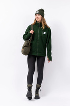 Versa Sherpa Jacket - Forest Green
