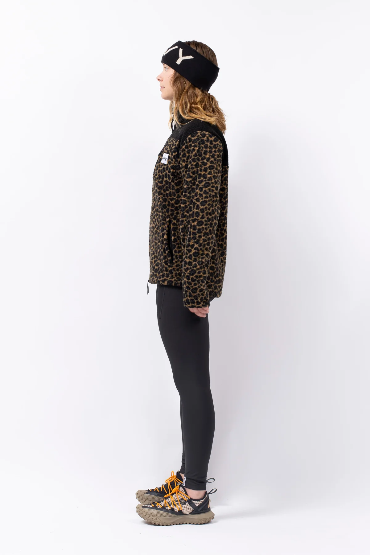 Versa Sherpa Jacket - Leopard