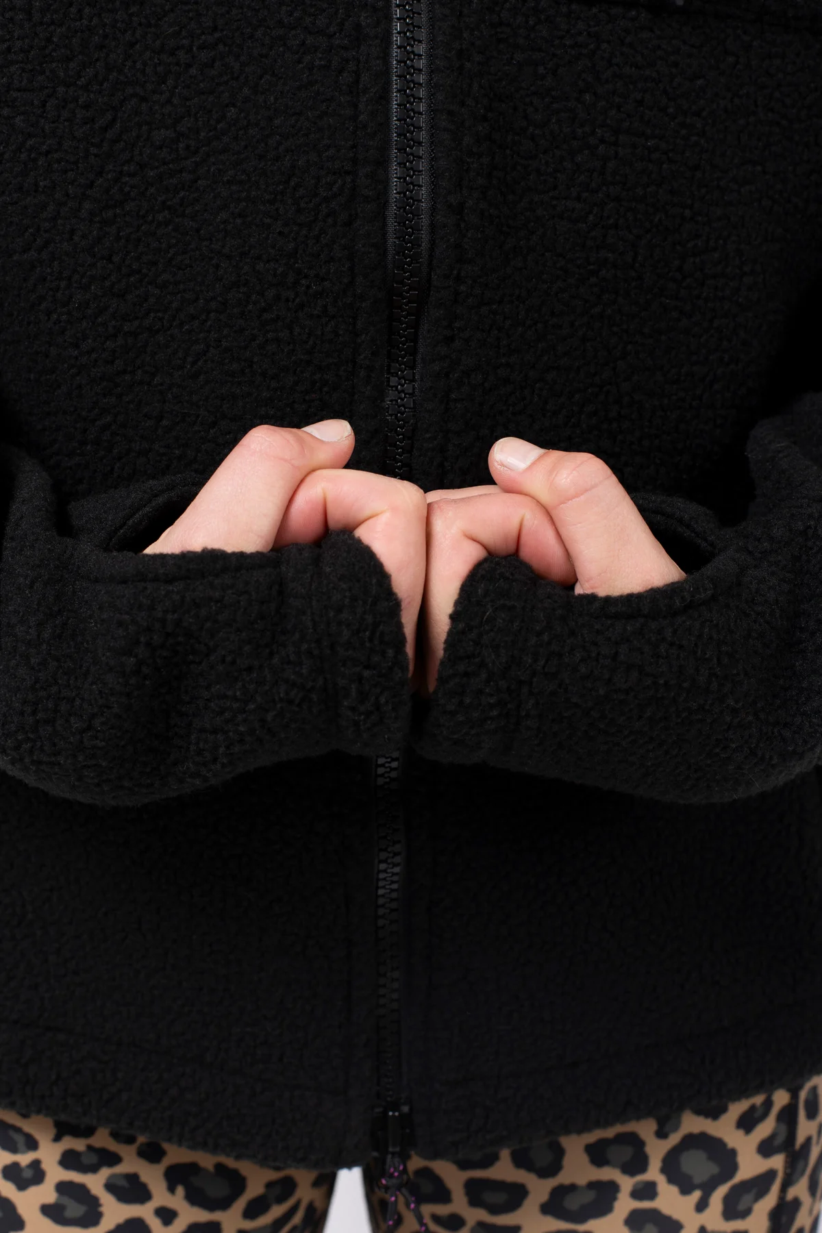 Versa Sherpa Jacket - Black