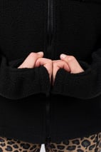 Versa Sherpa Jacket - Black