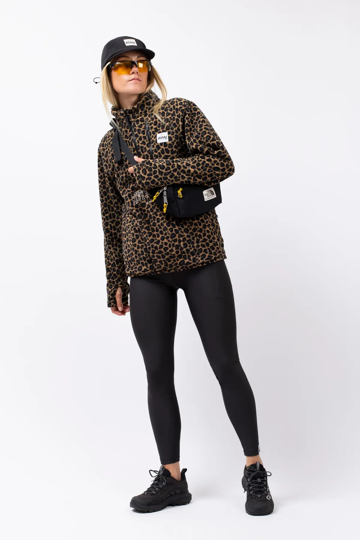 Techlight Halfzip Fleece - Leopard