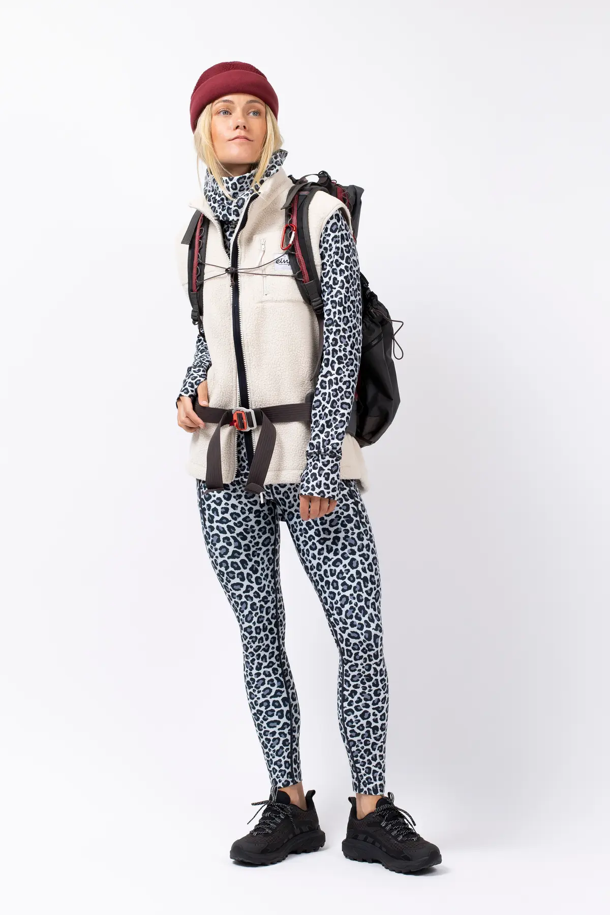 Icecold Gaiter Top - Snow Leopard