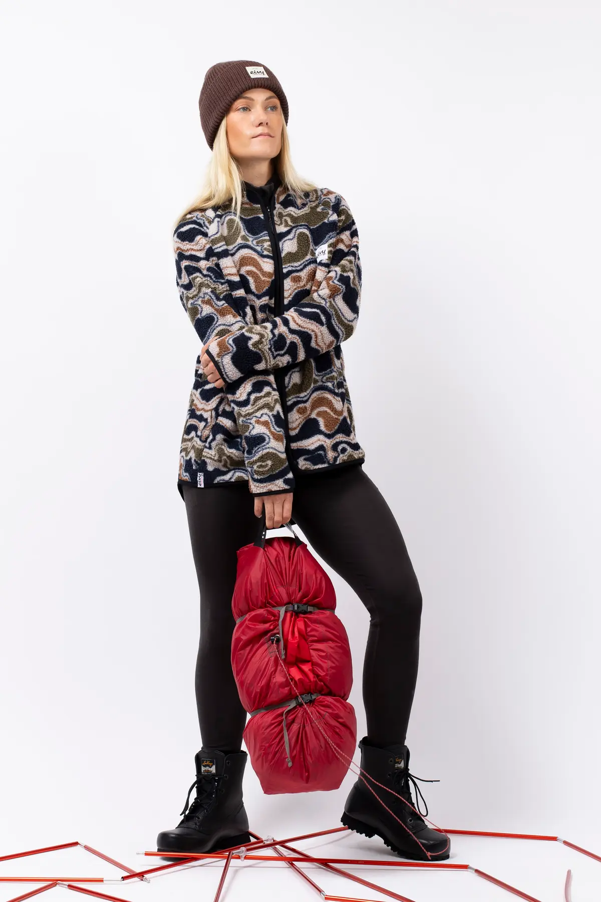 Redwood Sherpa Jacket - Curve Camo Redwood Sherpa Jacket - Curve Camo