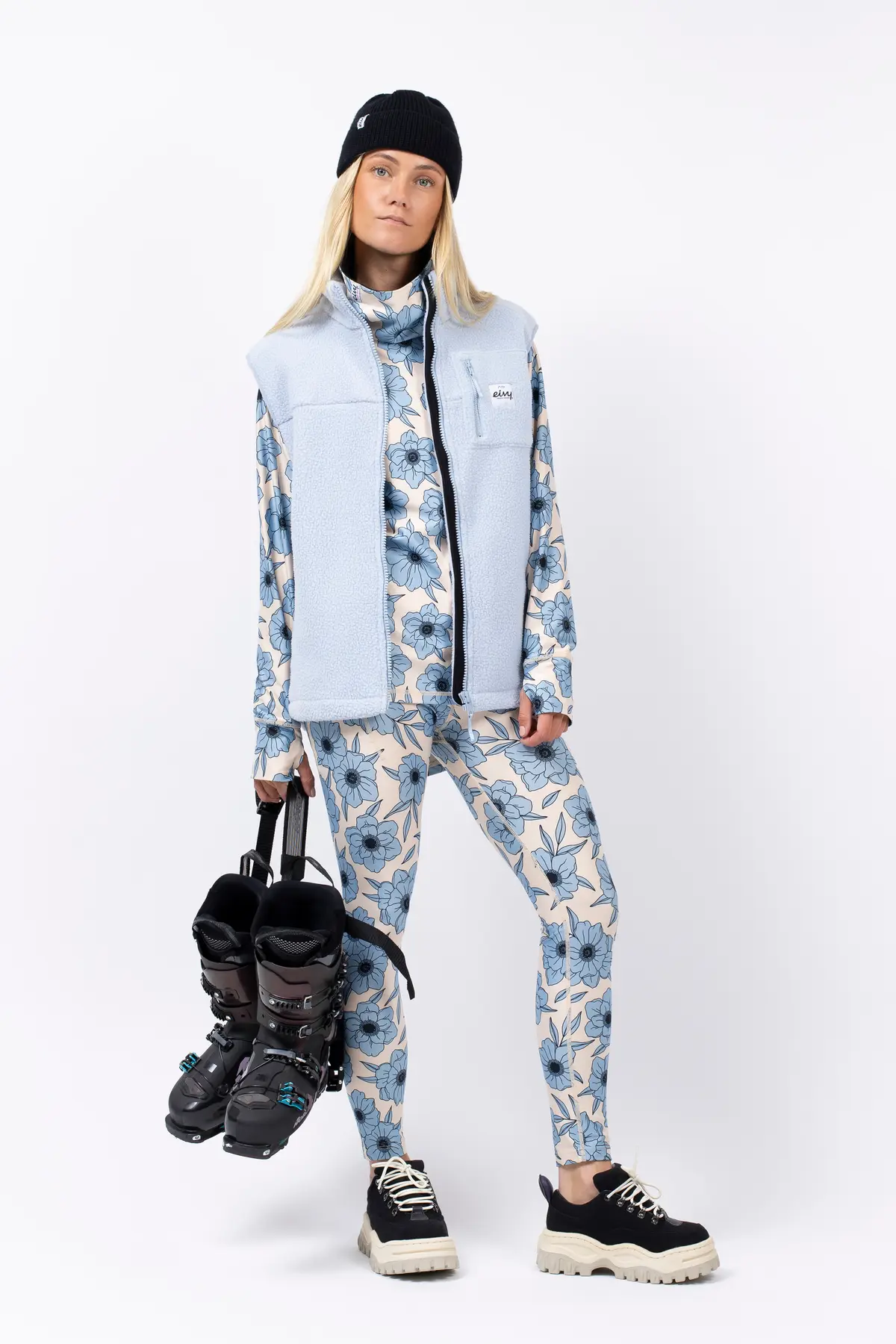 Icecold Gaiter Top - Blue Flower