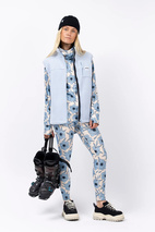 Icecold Gaiter Top - Blue Flower