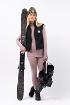 Journey Merino Wool Rib Top - Faded Woodrose