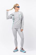 Venture Rib Top - Grey Melange