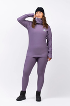 Base Layer | Icecold Gaiter Rib Top - Deep Purple