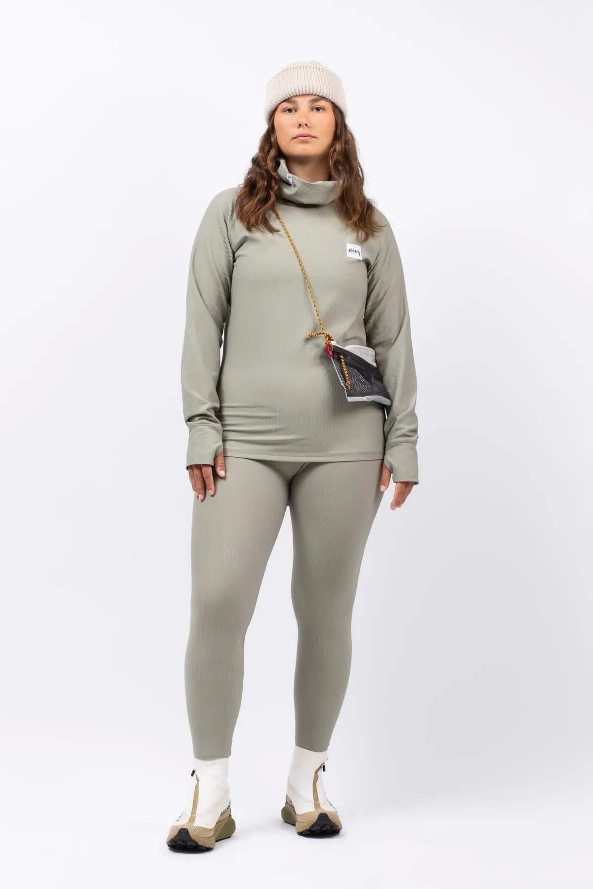 Icecold Gaiter Rib Top - Faded Oak