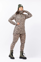 Icecold Zip Top - Zebra