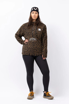 Techlight Halfzip Fleece - Leopard
