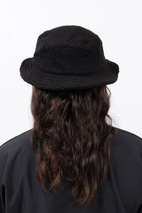 Full Moon Sherpa Hat - Black | One Size
