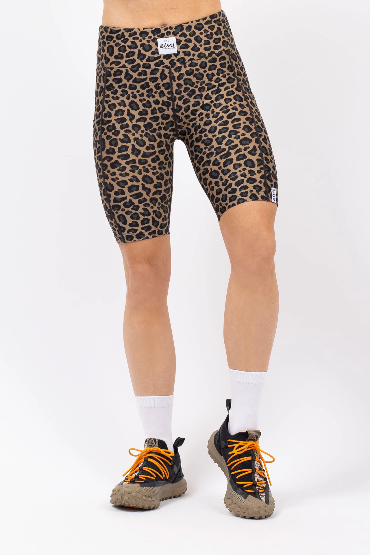 Venture Biker Shorts - Leopard