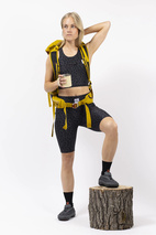 Cover Up Top - Black Leopard