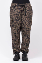 Fitted Outdoor Pants - Leopard