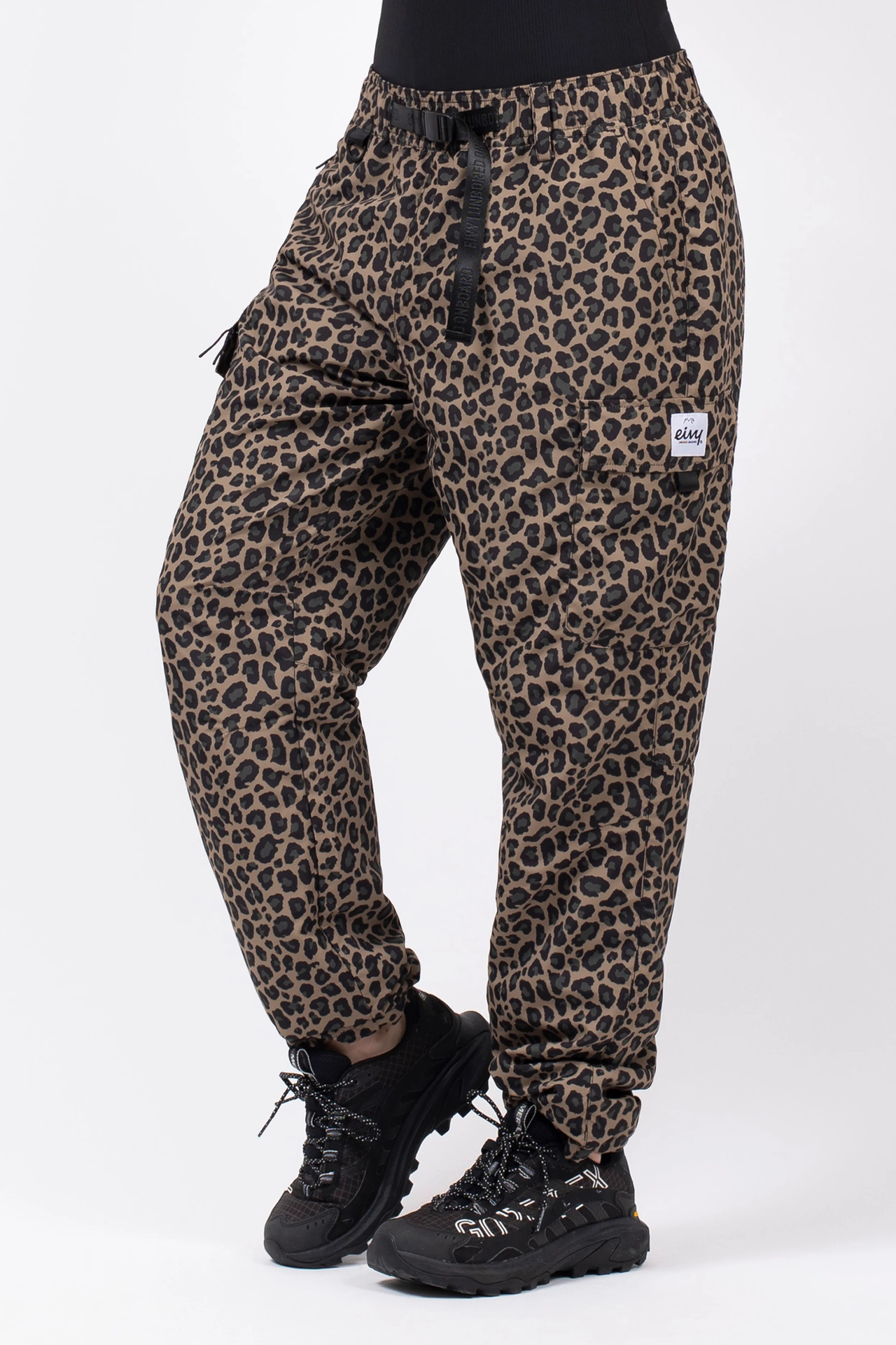 Fitted Outdoor Pants - Leopard
