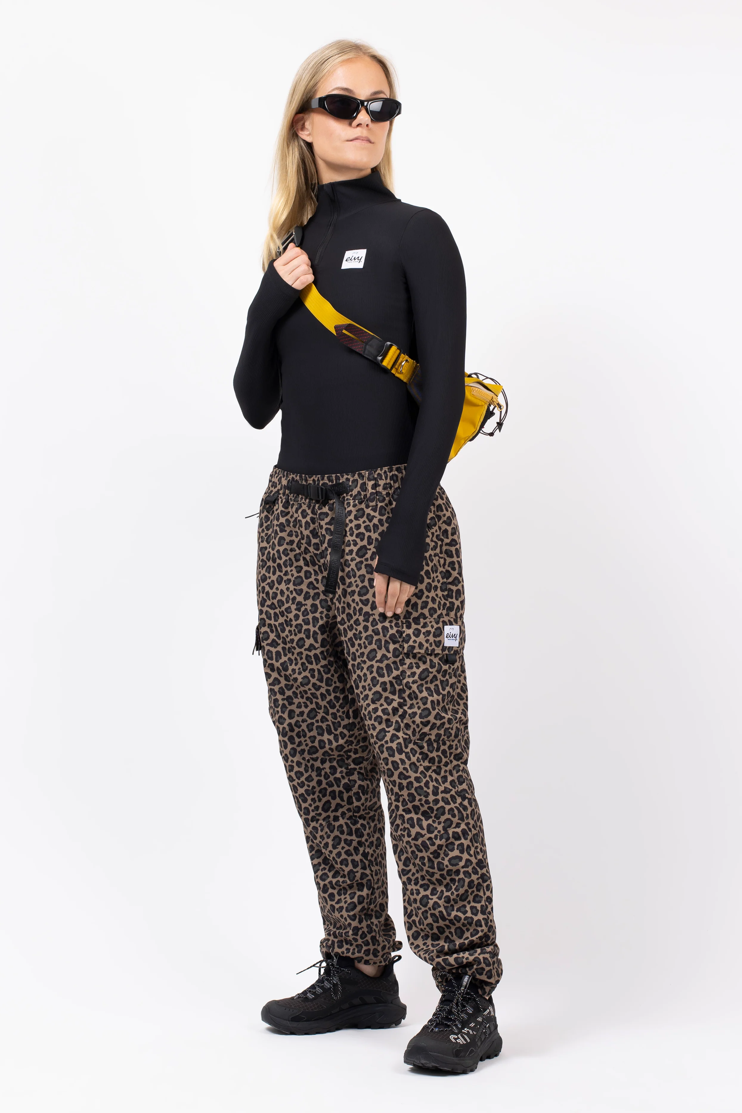 Fitted Outdoor Pants - Leopard