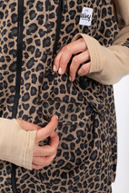 Windbreaker Utility Vest - Leopard | S
