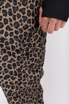 Fitted Outdoor Pants - Leopard