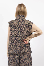 Windbreaker Utility Vest - Leopard | S