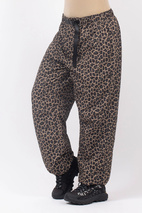 Oversized Outdoor Pants - Leopard