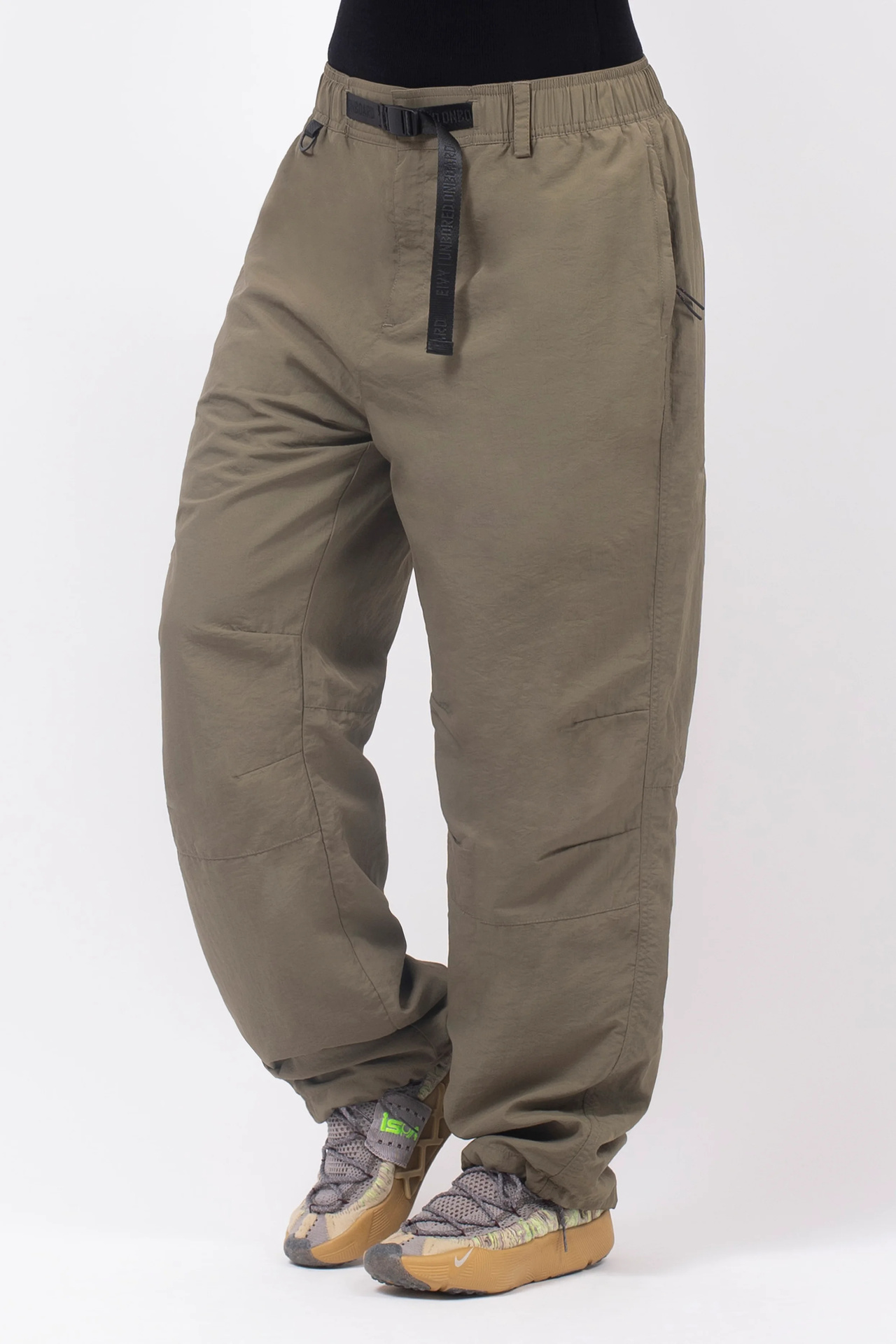Oversized Outdoor Pants - Olive | XS