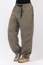 Oversized Outdoor Pants - Olive | XS