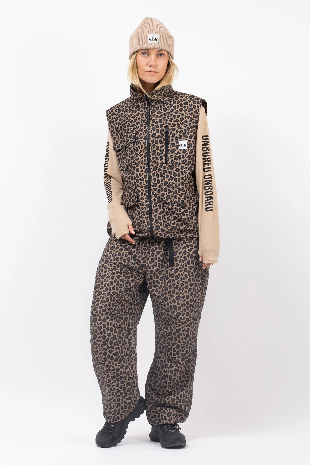 Windbreaker Utility Vest - Leopard | S