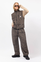 Oversized Outdoor Pants - Leopard