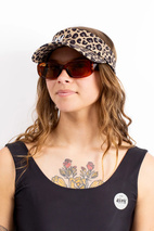 Light Visor Cap - Leopard