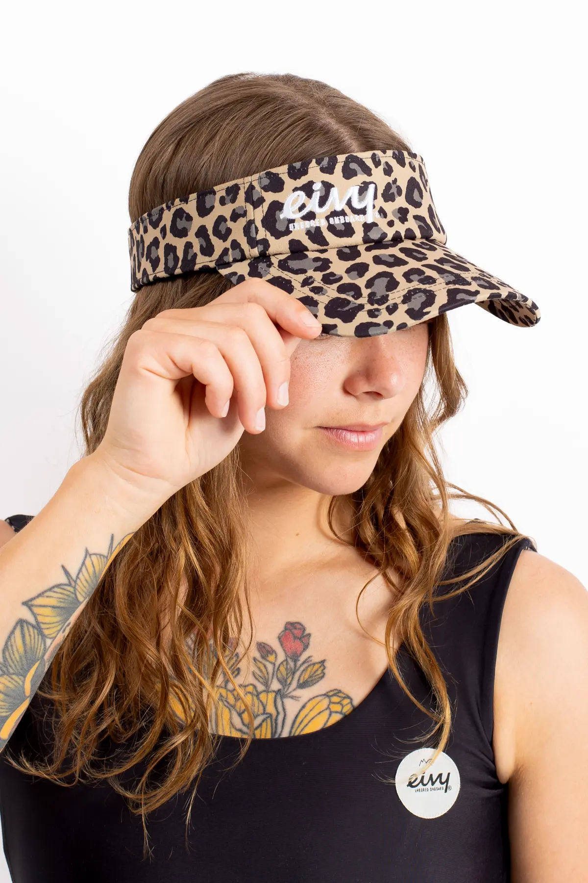 Light Visor Cap - Leopard