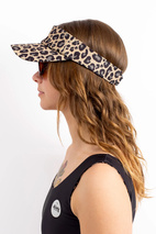 Light Visor Cap - Leopard