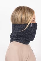 Colder Neckwarmer - Black Leopard
