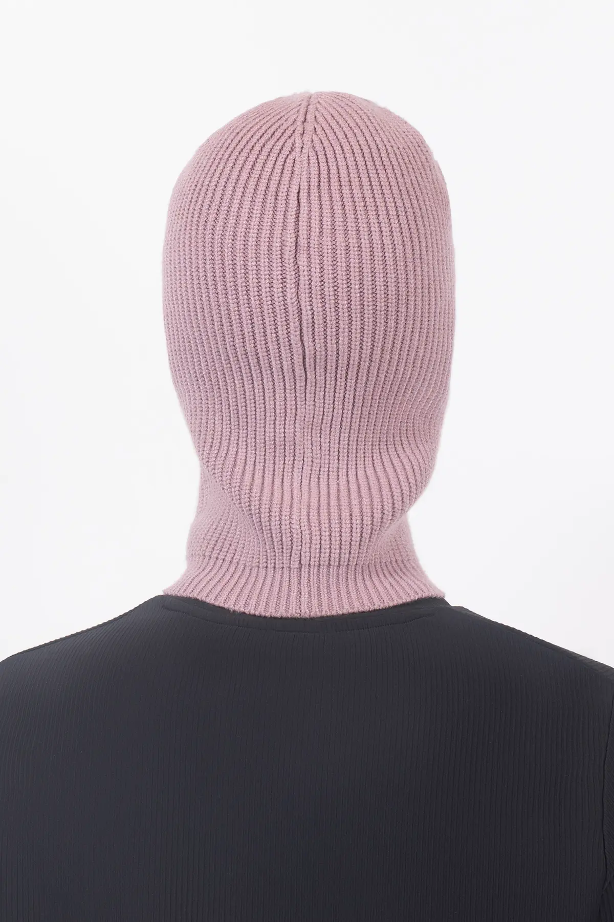 Foldable Knit Balaclava Beanie - Faded Woodrose | One Size