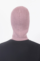 Foldable Knit Balaclava Beanie - Faded Woodrose | One Size