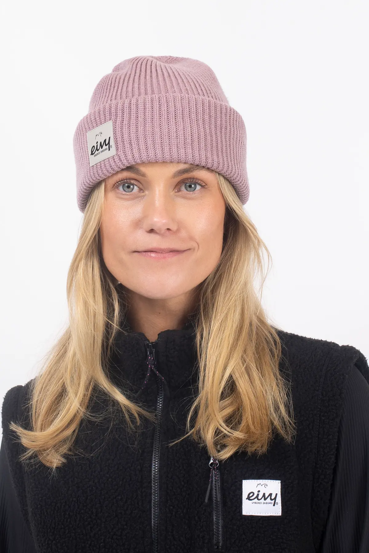 Foldable Knit Balaclava Beanie - Faded Woodrose | One Size