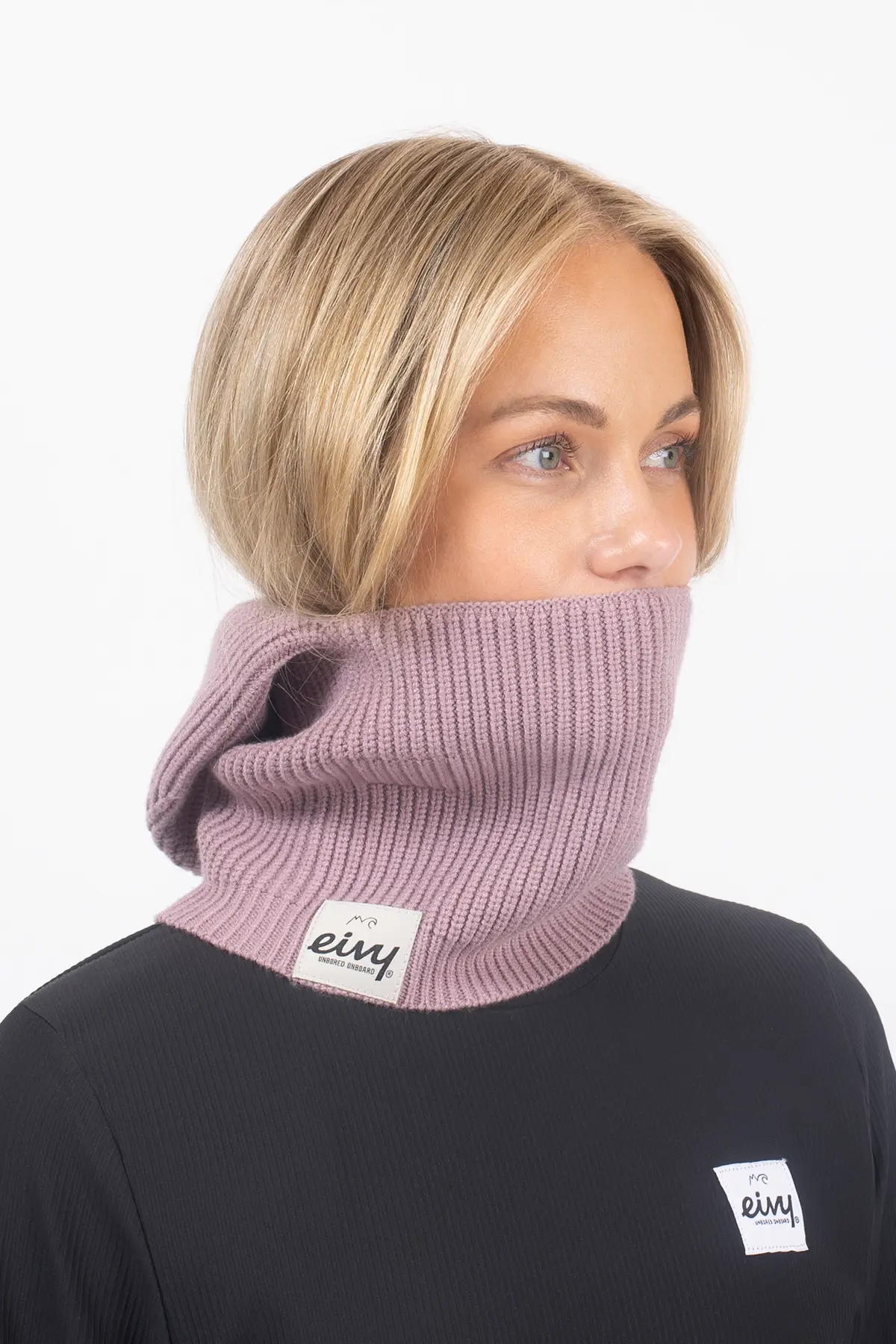 Foldable Knit Balaclava Beanie - Faded Woodrose | One Size