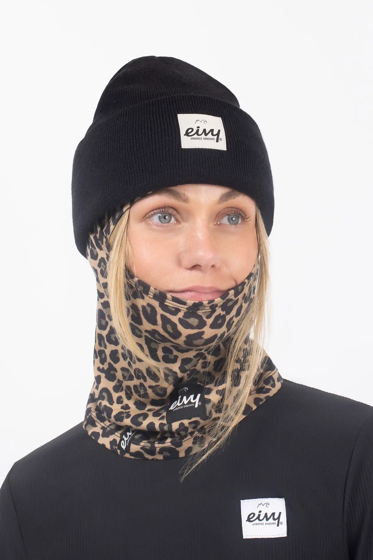 Hinge Merino Wool Balaclava - Leopard