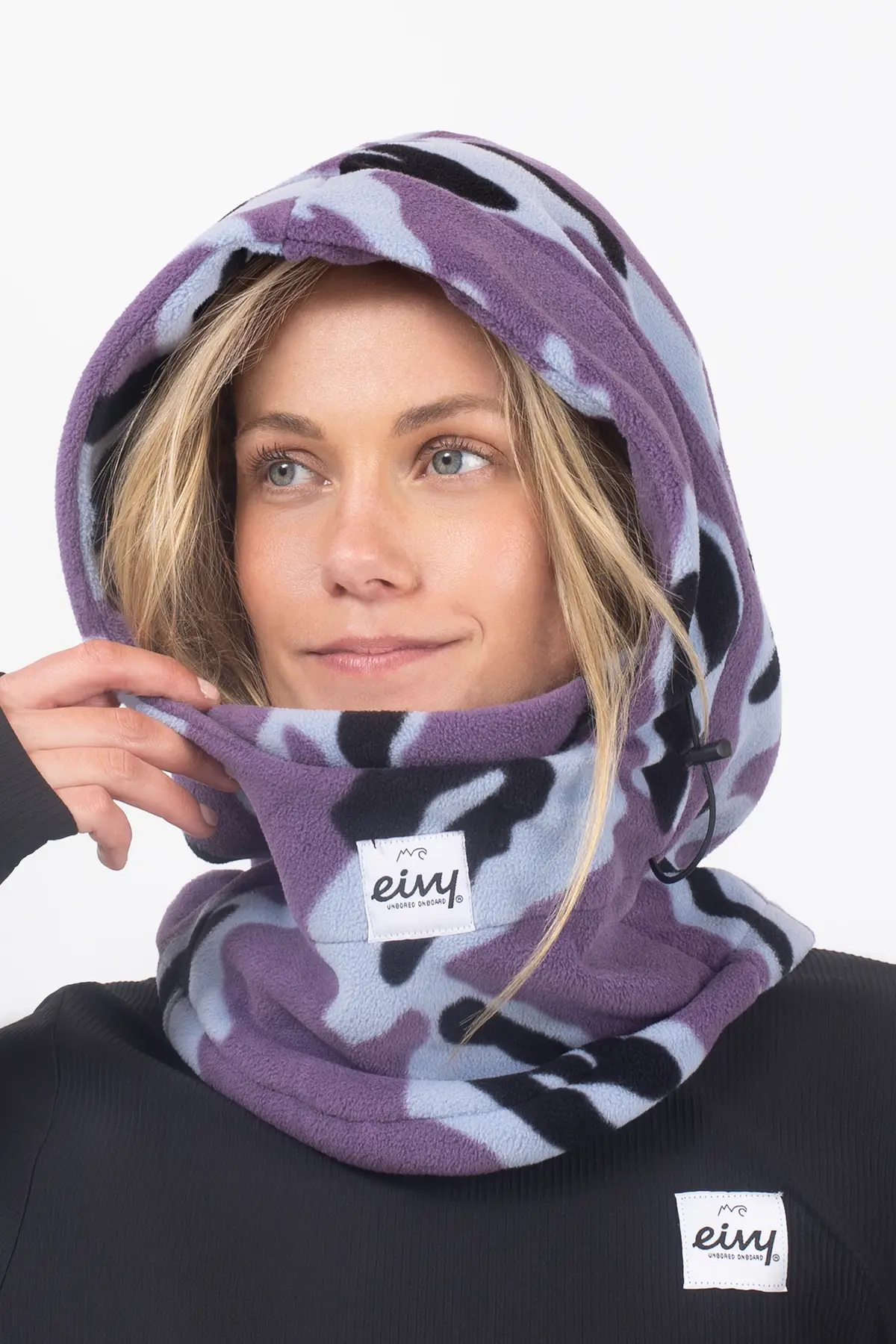 Mandy Fleece Balaclava - Purple Stray | One Size