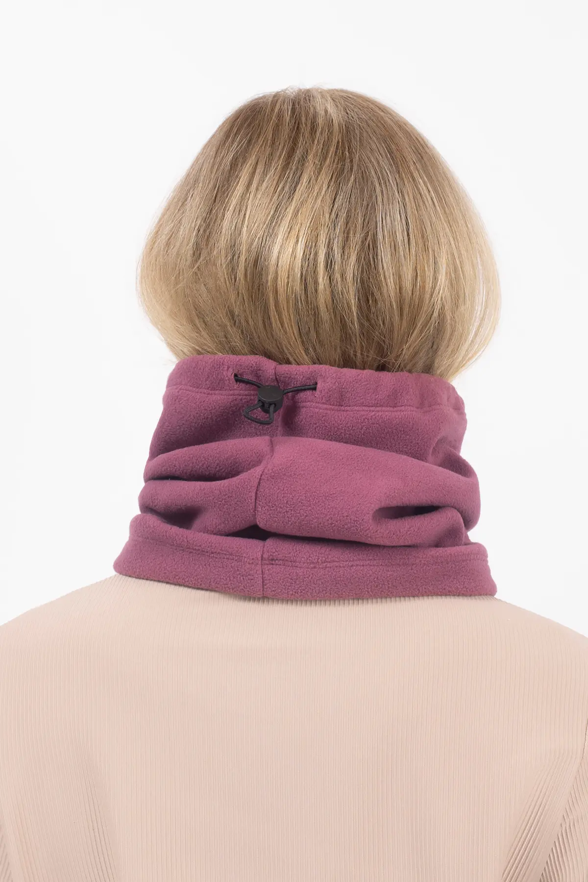 Beanie Fleece Neckwarmer - Pinkgundy | One Size