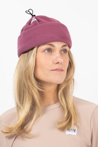 Beanie Fleece Neckwarmer - Pinkgundy | One Size