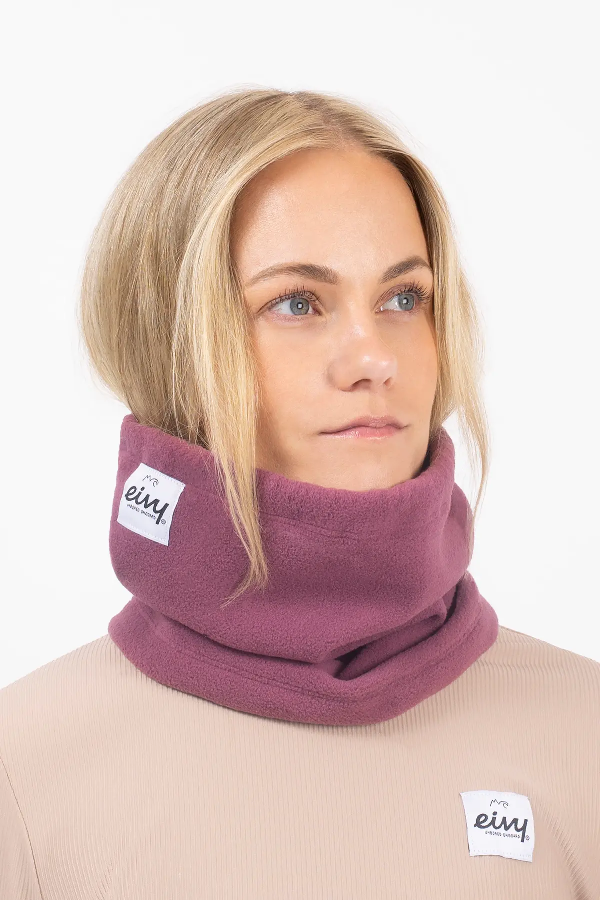 Beanie Fleece Neckwarmer - Pinkgundy | One Size