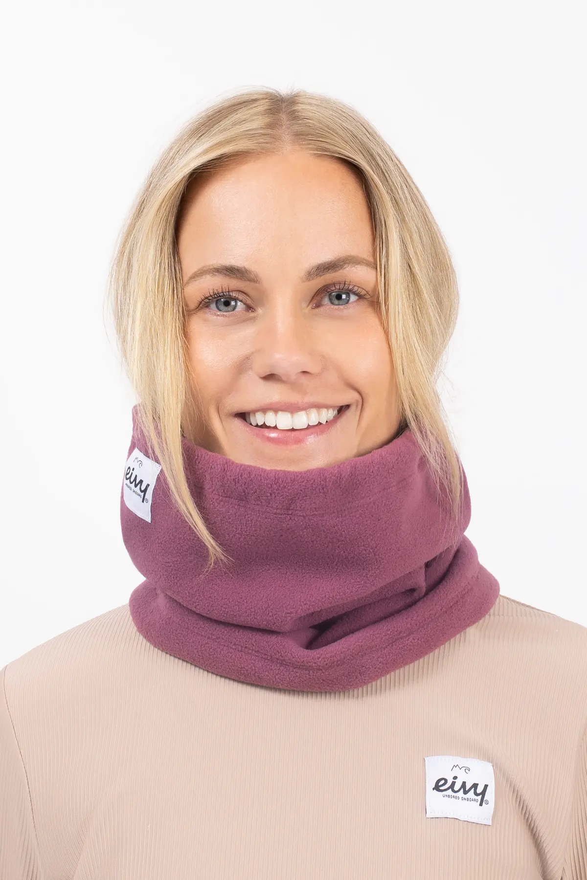 Beanie Fleece Neckwarmer - Pinkgundy | One Size