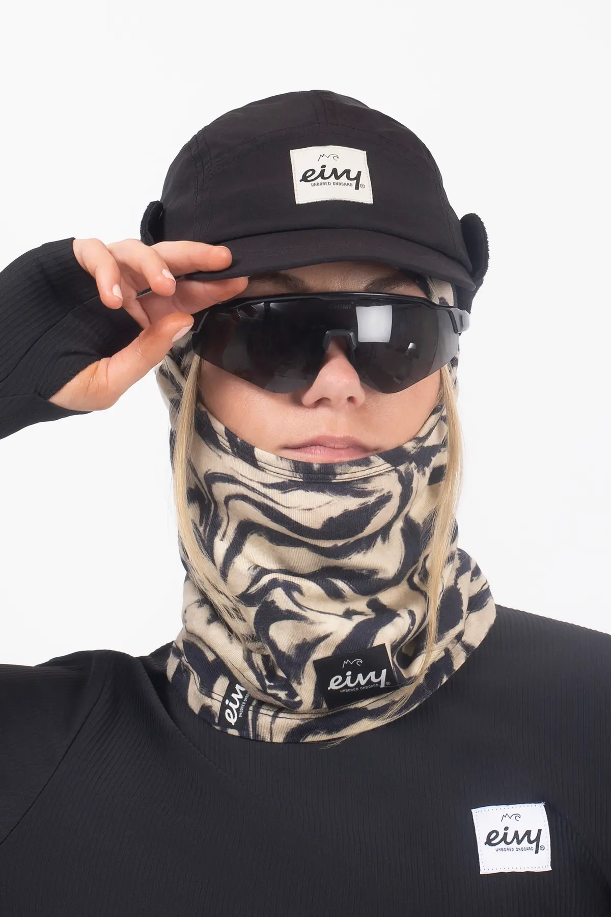 Hinge Merino Wool Balaclava - Animal Swirl | One Size