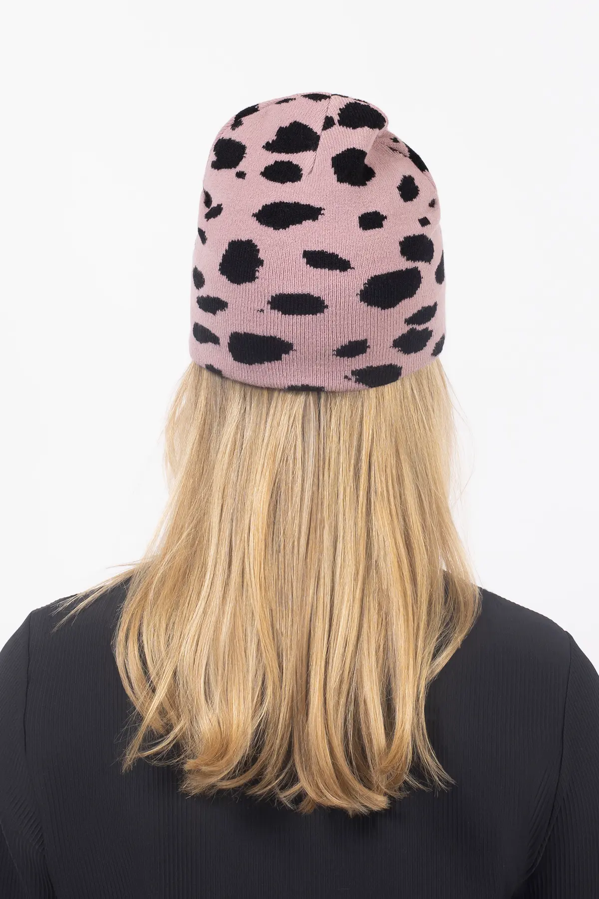 Mid Beanie - Woodrose Cheetah | One Size
